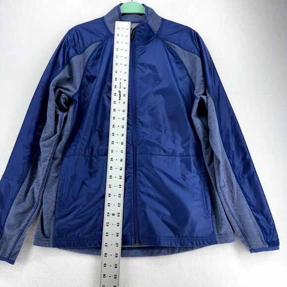 Rhone Full Zip Heavy Weight Windbreaker Blue Color Mens Size M - Picture 12 of 13